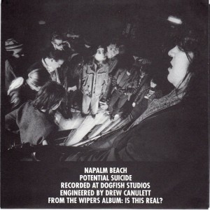 EIGHT SONGS FOR GREG SAGE AND THE WIPERS - Napalm Beach photo