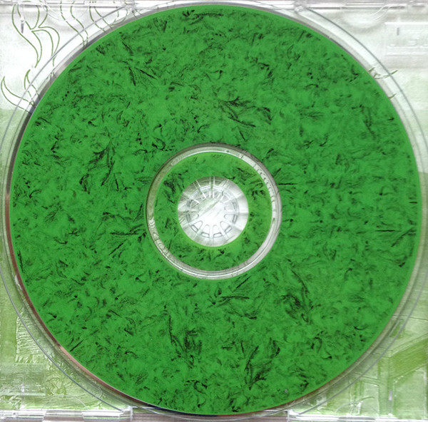 Ripped Van Stinkle CD - blank, covered in a green plantlike image