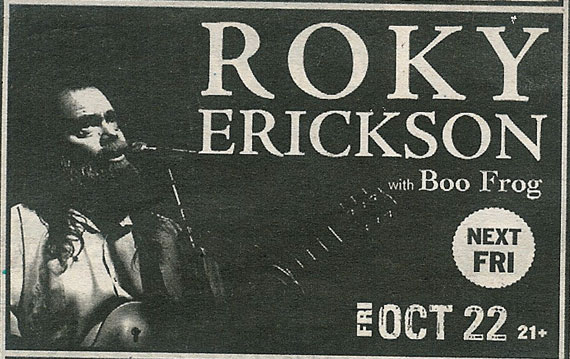 Roky Erickson with Boo Frog