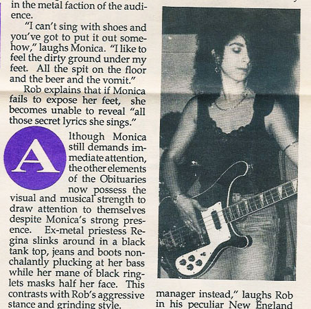 Regina La Rocca - bassist