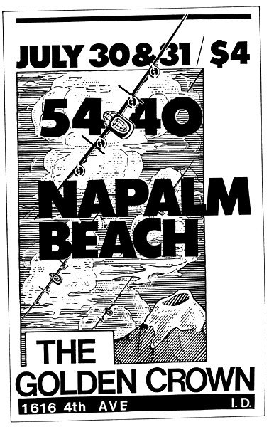 54/40, Napalm Beach