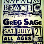 Napalm Beach with Greg Sage - Straight Ahead (heavy acoustic)