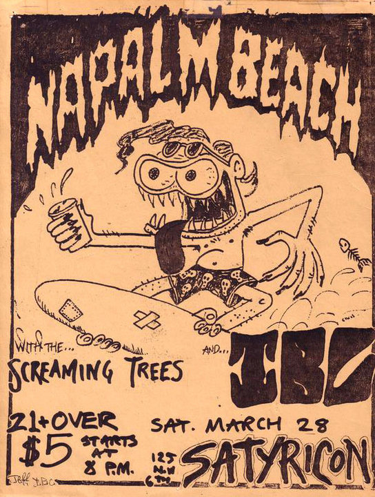 Napalm Beach w Screaming Trees and IBC
