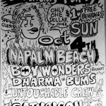 Napalm Beach, Boy Wonders, Dharma Bums at Satyricon 1987