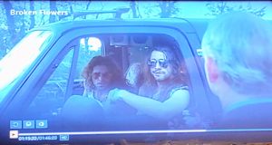 Broken Flowers scene showing Don asking two long haired country guys in a truck for directions