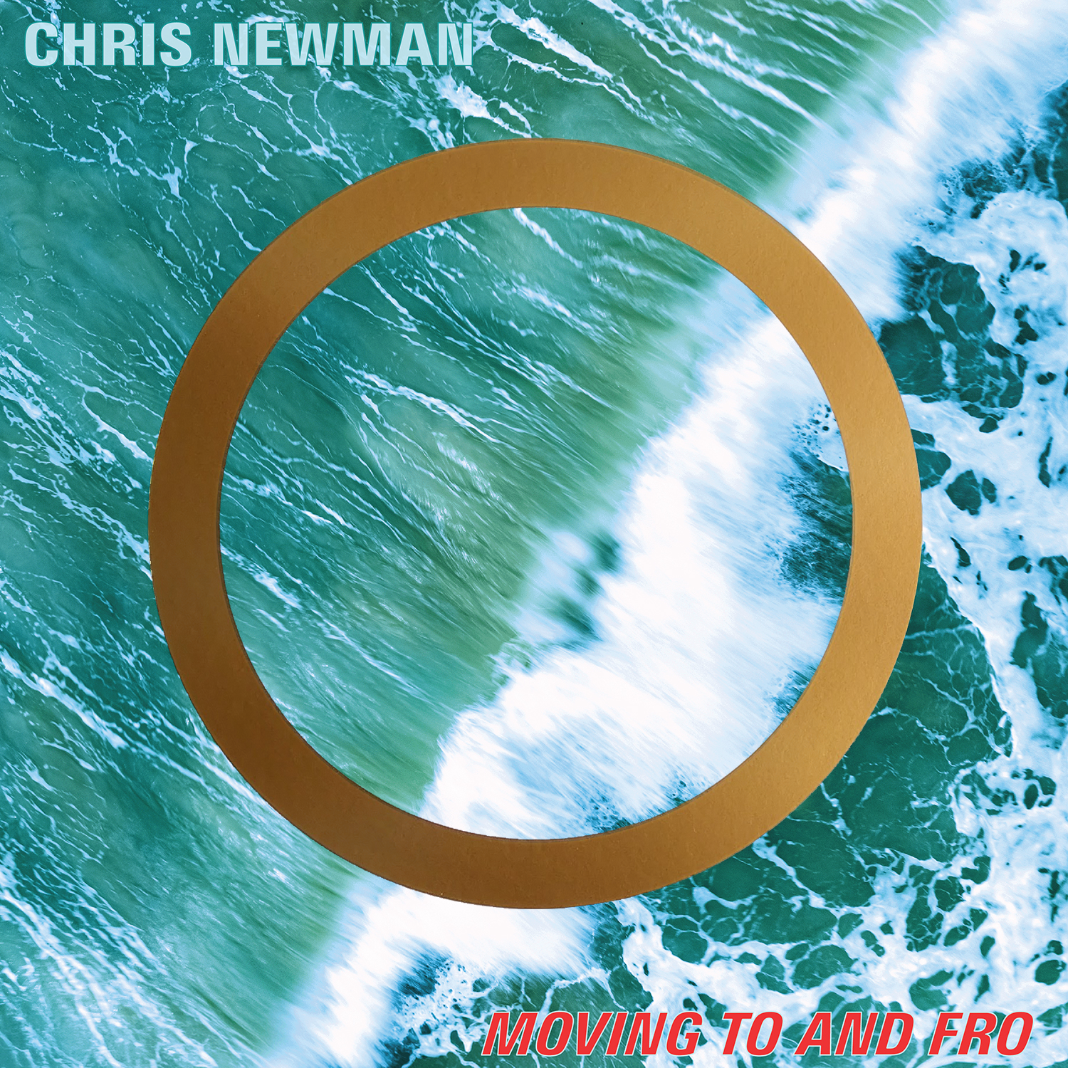 Moving To And Fro album cover showing waves and a golden ring